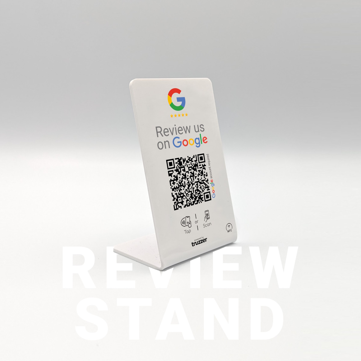 TRUZZER Google Review NFC Stand